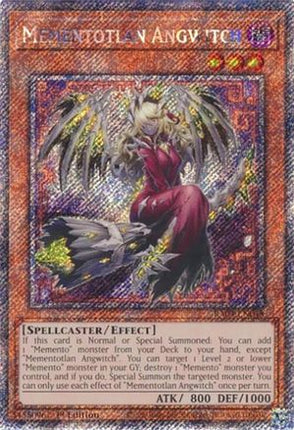 Mementotlan Angwitch  [RA04-EN048] Platinum Secret Rare 1st Edition