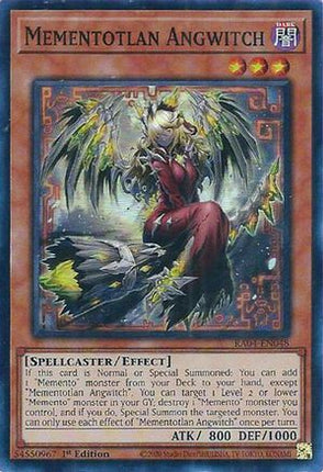 Mementotlan Angwitch [RA04-EN048] Super Rare 1st Edition
