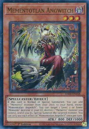 Mementotlan Angwitch  [RA04-EN048] Ultra Rare 1st Edition