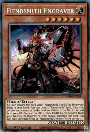 Fiendsmith Engraver (PCR) (Prismatic Collector's Rare) [RA04-EN049] 1st Edition