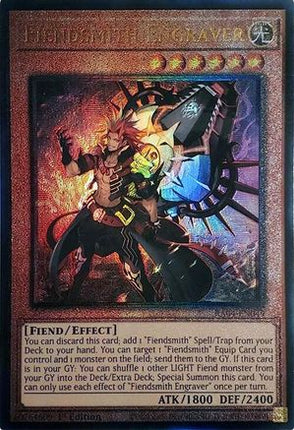 Fiendsmith Engraver  [RA04-EN049] Ultimate Rare 1st Edition