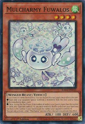 Mulcharmy Fuwalos [RA04-EN050] Super Rare 1st Edition