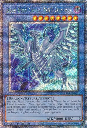Blue-Eyes Chaos MAX Dragon  [RA04-EN051] Quarter Century Secret Rare 1st Edition