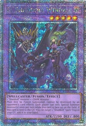 El Shaddoll Winda (Alternate Art) [RA04-EN052] Quarter Century Secret Rare 1st Edition