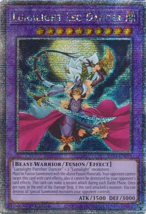 Lunalight Leo Dancer  [RA04-EN053] Quarter Century Secret Rare 1st Edition