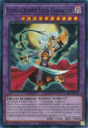 Lunalight Leo Dancer [RA04-EN053] Super Rare 1st Edition