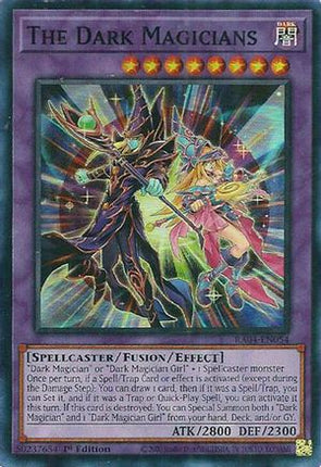 The Dark Magicians [RA04-EN054] Super Rare 1st Edition
