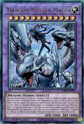 Dragon Master Magia  [RA04-EN055] Ultimate Rare 1st Edition