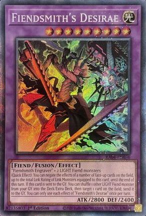 Fiendsmith's Desirae  [RA04-EN056] Collector's Rare 1st Edition