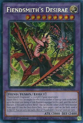 Fiendsmith's Desirae  [RA04-EN056] Secret Rare 1st Edition