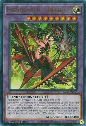Fiendsmith's Desirae  [RA04-EN056] Ultra Rare 1st Edition