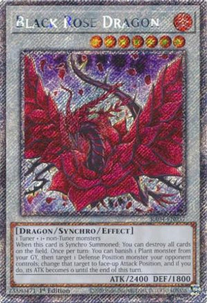 Black Rose Dragon  [RA04-EN057] Platinum Secret Rare 1st Edition