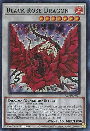 Black Rose Dragon [RA04-EN057] Super Rare 1st Edition