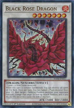 Black Rose Dragon (UR) (Ultra Rare) [RA04-EN057] 1st Edition