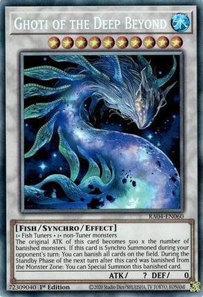 Ghoti of the Deep Beyond  [RA04-EN060] Collector's Rare 1st Edition