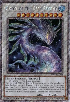 Ghoti of the Deep Beyond  [RA04-EN060] Platinum Secret Rare 1st Edition