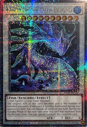 Ghoti of the Deep Beyond  [RA04-EN060] Quarter Century Secret Rare 1st Edition