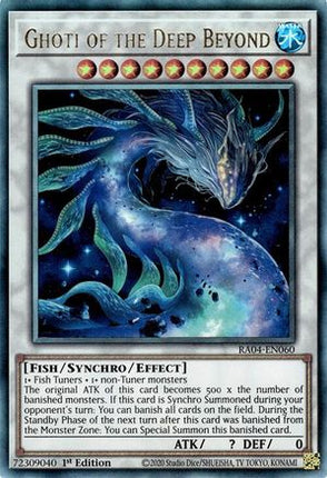 Ghoti of the Deep Beyond  [RA04-EN060] Ultimate Rare 1st Edition