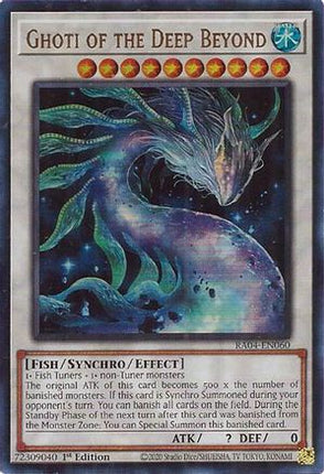 Ghoti of the Deep Beyond  [RA04-EN060] Ultra Rare 1st Edition