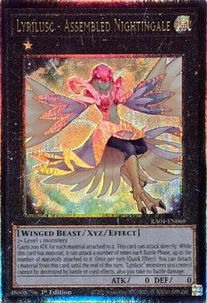 Lyrilusc - Assembled Nightingale  [RA04-EN069] Ultimate Rare 1st Edition