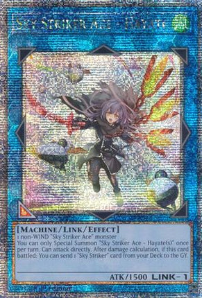 Sky Striker Ace - Hayate  [RA04-EN073] Quarter Century Secret Rare 1st Edition