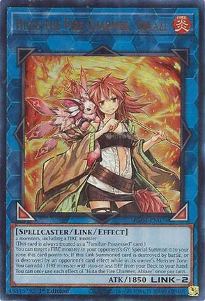 Hiita the Fire Charmer, Ablaze  [RA04-EN074] Ultra Rare 1st Edition