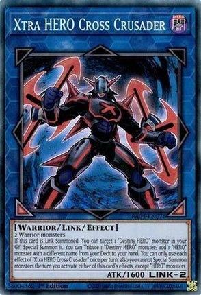 Xtra HERO Cross Crusader  [RA04-EN076] Collector's Rare 1st Edition