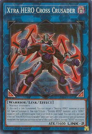 Xtra HERO Cross Crusader [RA04-EN076] Super Rare 1st Edition