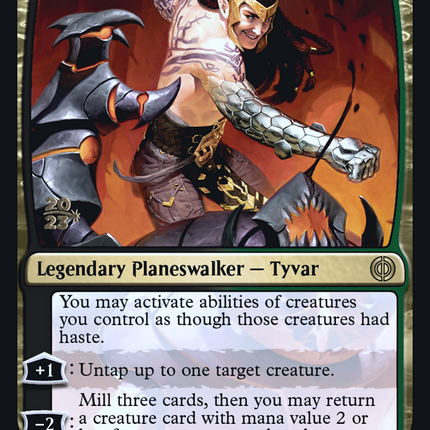 Tyvar, Jubilant Brawler [Phyrexia: All Will Be One Promos] Prerelease Foil