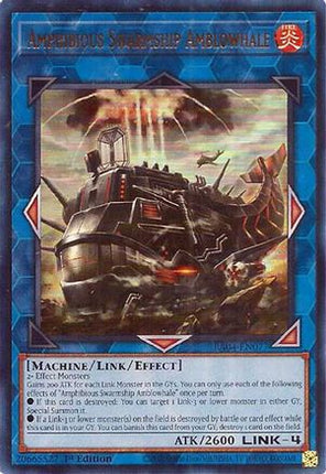 Amphibious Swarmship Amblowhale  [RA04-EN077] Ultra Rare 1st Edition