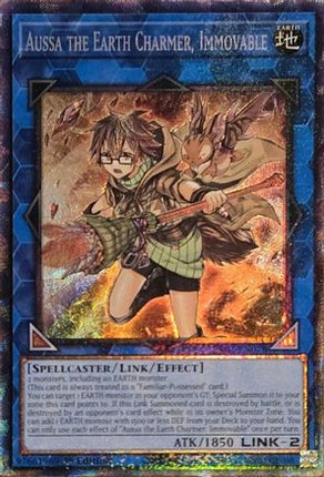 Aussa the Earth Charmer, Immovable  [RA04-EN078] Collector's Rare 1st Edition