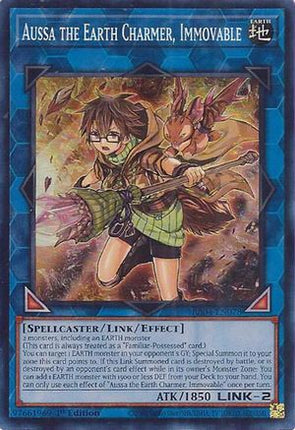 Aussa the Earth Charmer, Immovable [RA04-EN078] Super Rare 1st Edition