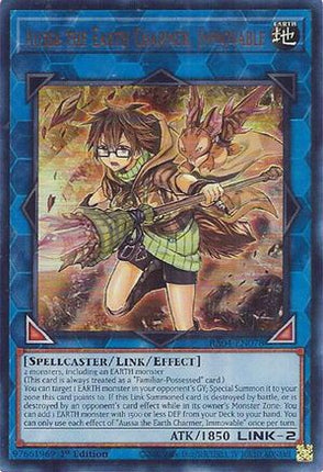 Aussa the Earth Charmer, Immovable  [RA04-EN078] Ultra Rare 1st Edition