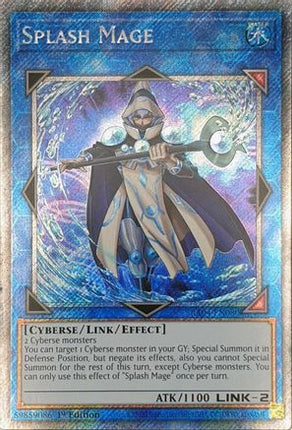 Splash Mage  [RA04-EN080] Platinum Secret Rare 1st Edition
