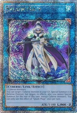 Splash Mage  [RA04-EN080] Quarter Century Secret Rare 1st Edition
