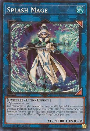 Splash Mage [RA04-EN080] Super Rare 1st Edition
