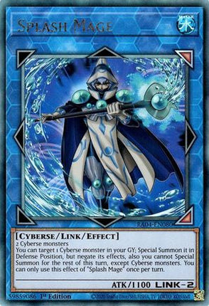 Splash Mage  [RA04-EN080] Ultimate Rare 1st Edition