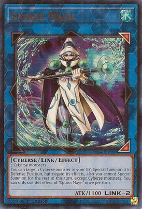 Splash Mage  [RA04-EN080] Ultra Rare 1st Edition