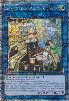 Lyna the Light Charmer, Lustrous  [RA04-EN081] Quarter Century Secret Rare 1st Edition