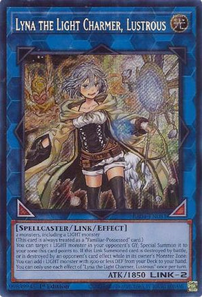 Lyna the Light Charmer, Lustrous  [RA04-EN081] Secret Rare