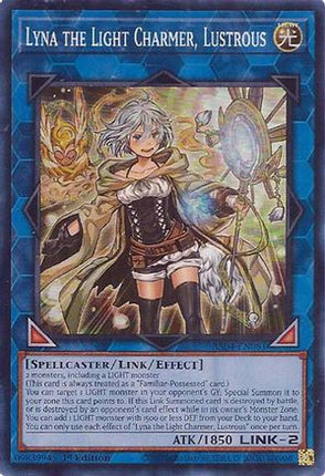 Lyna the Light Charmer, Lustrous [RA04-EN081] Super Rare 1st Edition