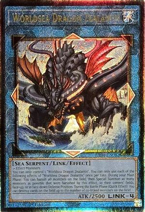 Worldsea Dragon Zealantis  [RA04-EN082] Ultimate Rare 1st Edition