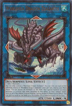 Worldsea Dragon Zealantis  [RA04-EN082] Ultra Rare 1st Edition