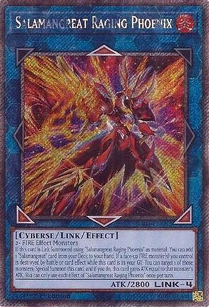 Salamangreat Raging Phoenix  [RA04-EN083] Platinum Secret Rare 1st Edition