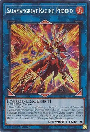 Salamangreat Raging Phoenix [RA04-EN083] Super Rare 1st Edition