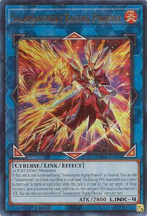 Salamangreat Raging Phoenix  [RA04-EN083] Ultra Rare 1st Edition
