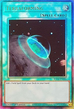 Terraforming  [RA04-EN084] Ultimate Rare 1st Edition