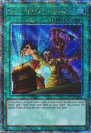 Left Arm Offering  [RA04-EN086] Quarter Century Secret Rare 1st Edition