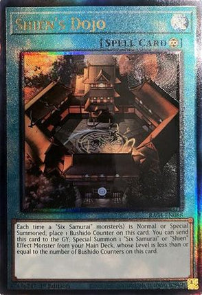 Shien's Dojo  [RA04-EN088] Prismatic Ultimate Rare