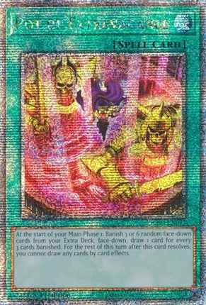 Pot of Extravagance  [RA04-EN093] Quarter Century Secret Rare 1st Edition